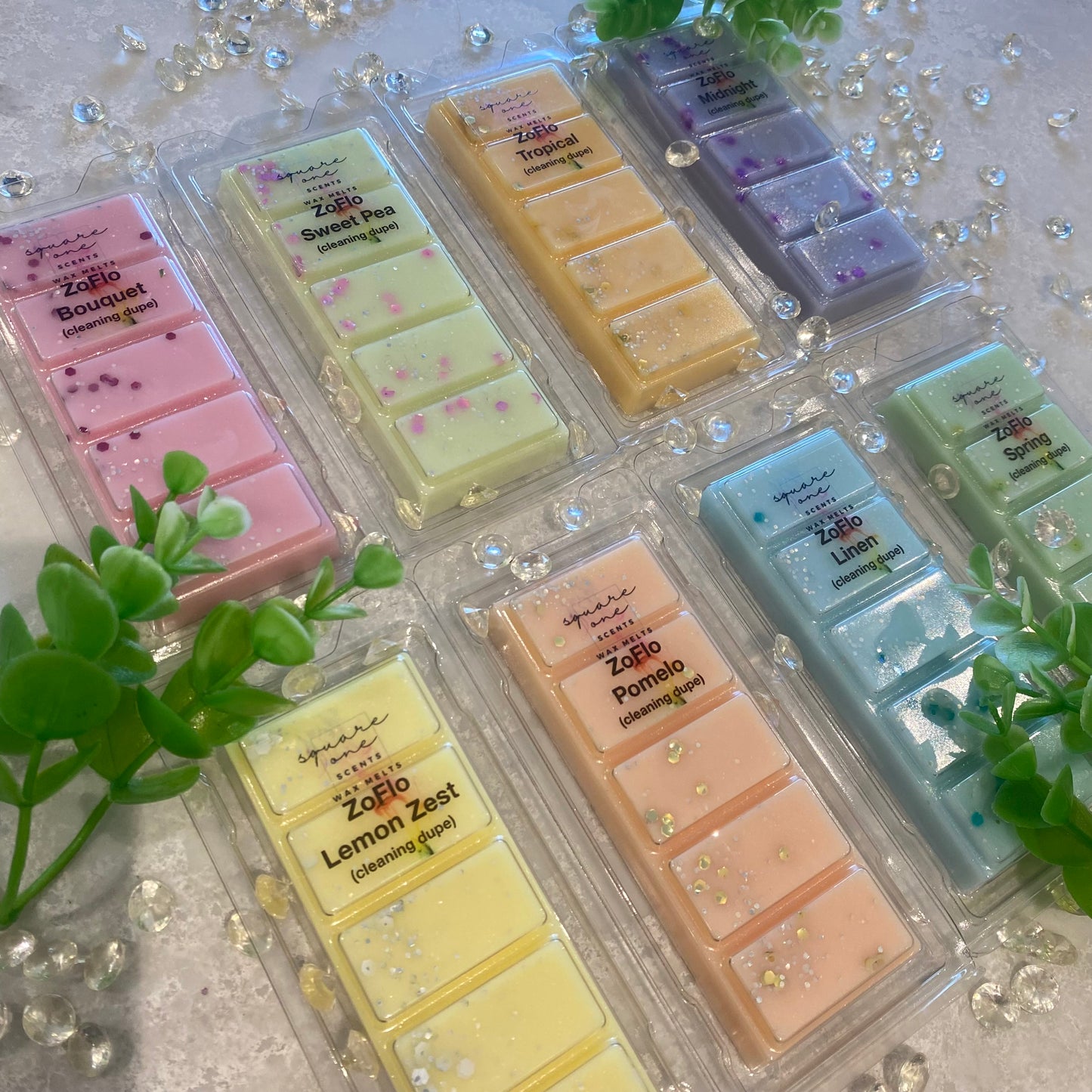 Zoflo Dupe Wax Bars - asst scents