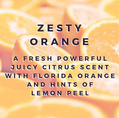 NEW Zesty Orange Wax Bar