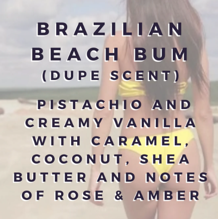 BRAZILIAN BEACH BUM Hoover Discs (dupe scent)