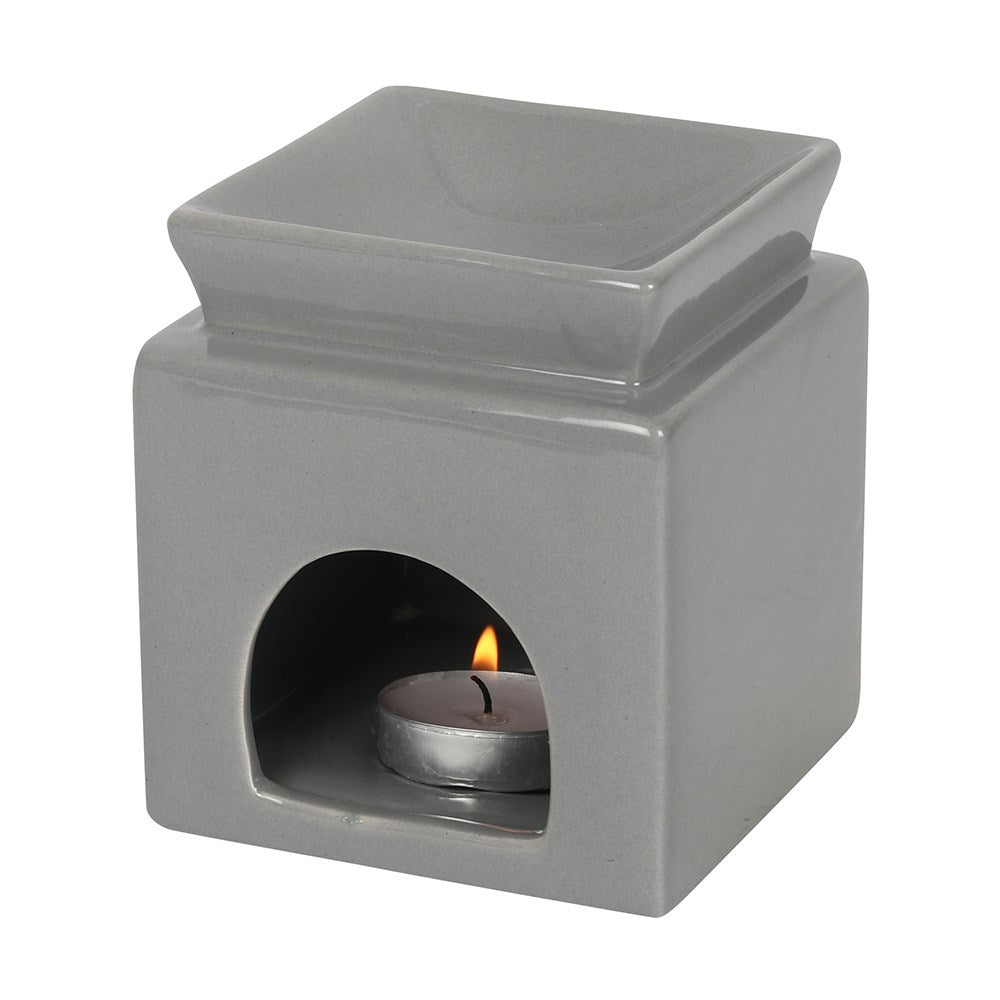 LOVE Grey Square Wax Warmer