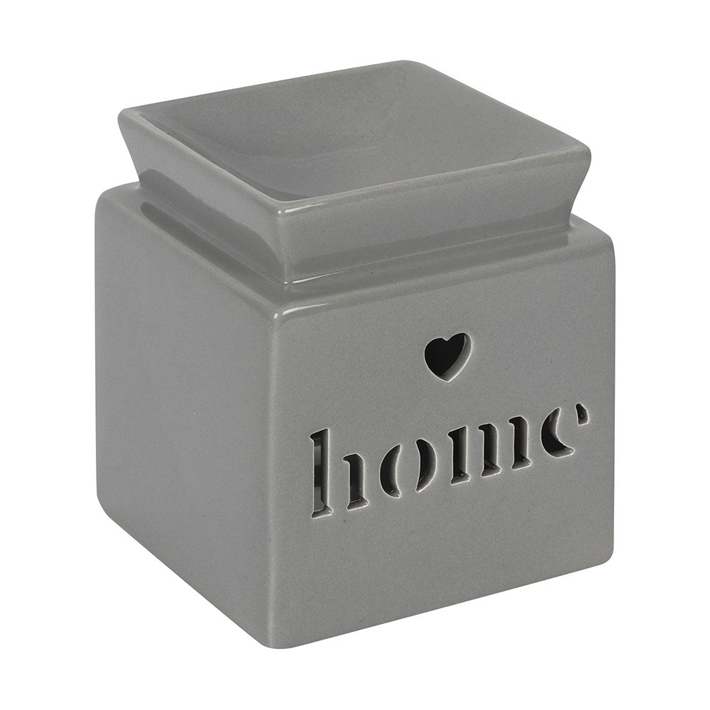 HOME Grey Square Wax Warmer