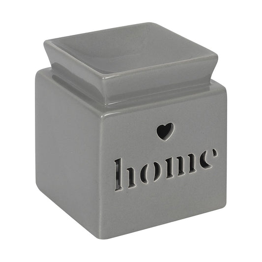 HOME Grey Square Wax Warmer